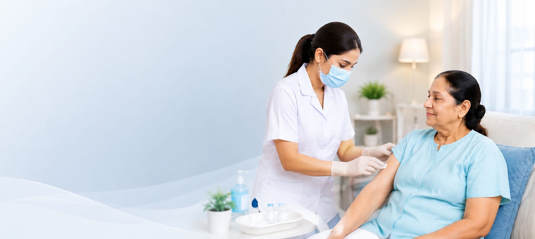 Injection, Wound Dressing, RT Tube & Catheter Care at Home